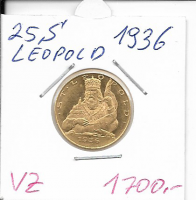25 Schilling Gold 1936 St.Leopold 25 Schilling Gold 1936 St.Leopold