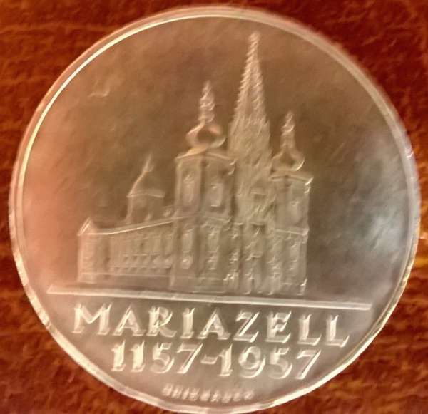 25 Schilling 1957 Mariazell ANK Nr. 03