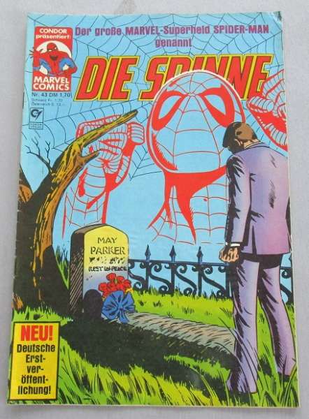 Die Spinne Spider Man Condor Marvel Comics Nr.43