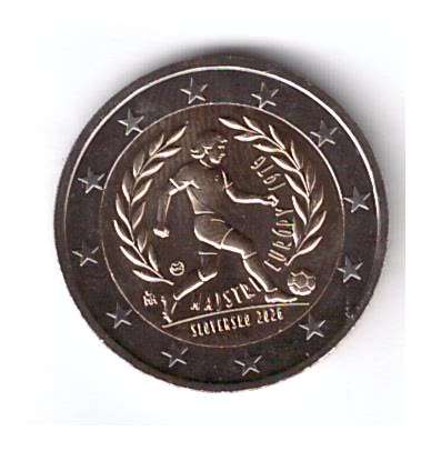 2 Euro Slowakei 2026 50 Jahre Europameister Fussball