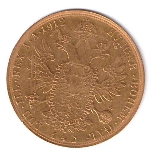 4 Dukat 1912 Franz Joseph I