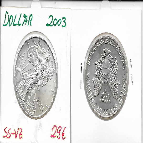 1 Dollar Silber Eagle Unze 2003