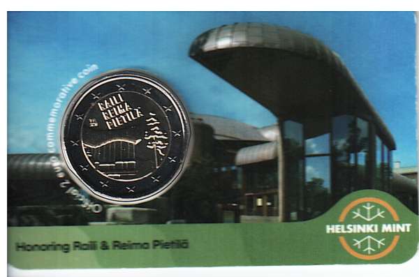 2 Euro Finnland 2026 Raila und Reima Pietilä