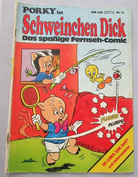 Porky ist Schweinchen Dick Nr.71