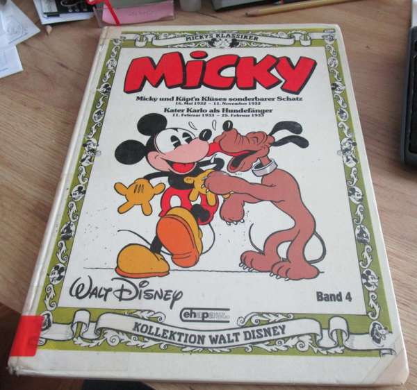 Micky - Mickys Klassiker Nr. 4 - Ehapa (1986) Hardcover Zustand Stark Gebraucht