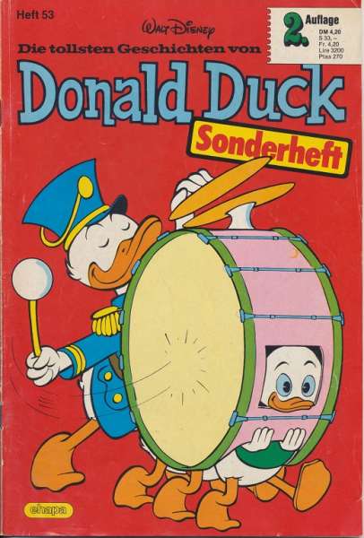 Die tollsten Geschichten von Donald Duck Sonderheft Nr.53 - 2.Auflage