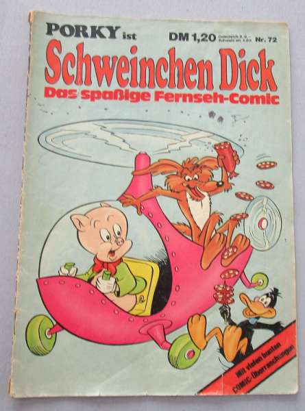 Porky ist Schweinchen Dick Nr.72