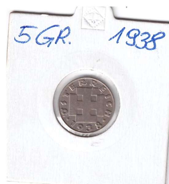 5 Groschen 1938