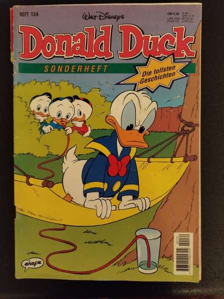 Donald Duck Die tollsten Geschichten von Donald Duck Sonderheft Nr.134