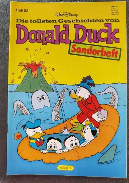 Die tollsten Geschichten von Donald Duck Sonderheft Nr.92