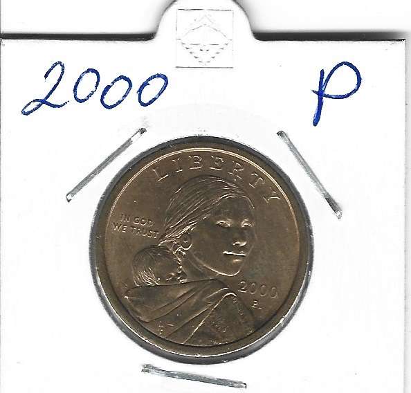 1 Dollar USA 2000 P Sacagawea - Nativ Dollar