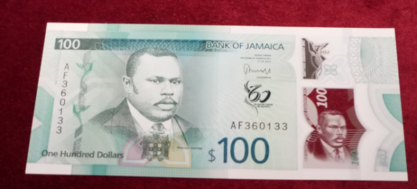 Jamaica - 100 Dollars 2022 UNC - Pick new