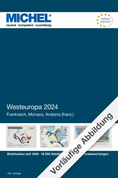 MICHEL Europa Westeuropa-Katalog 2024 (E 3)