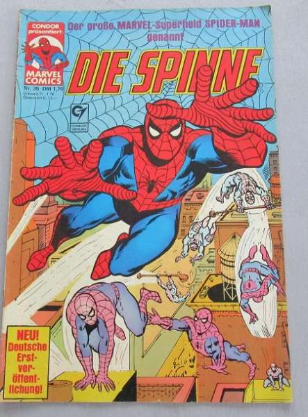 Die Spinne Spider Man Condor Marvel Comics Nr.35