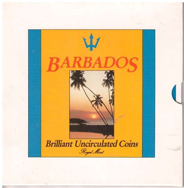 Barbados Coin Set 1989 unc.