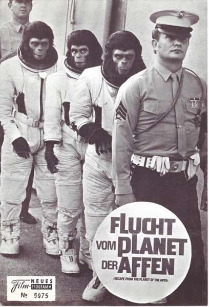 Flucht vom Planet der Affenn Neues Film Programm 5975