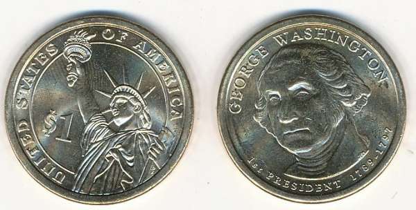 USA 1 Dollar 2007 P George Washington (1)
