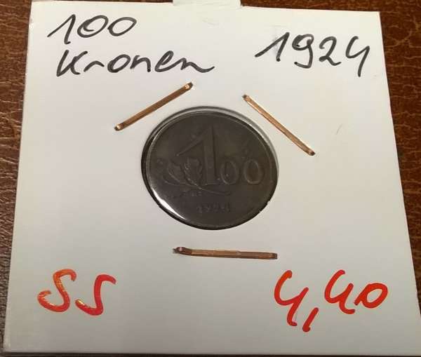 100 Kronen 1924