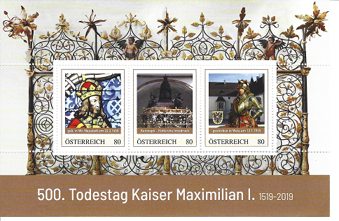 500 Todestag Kaiser Maximilian I Marken Edition 3