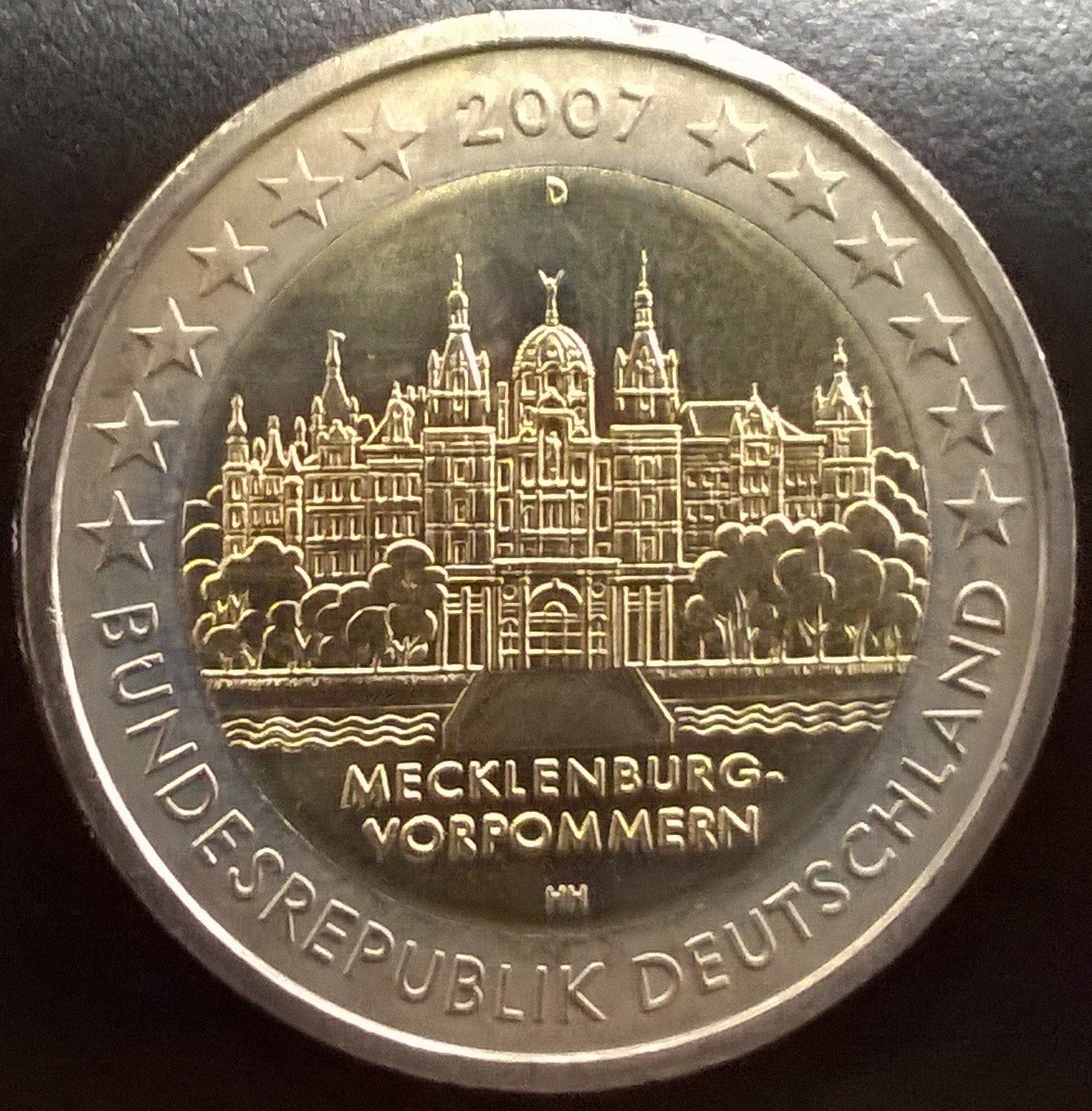 2 Euro Münze Mecklenburg Vorpommern 2007 F 2 Euro Deutschland 2007 Mecklenburg Vorpommern | 2 Euro 2007 | 2 Euro