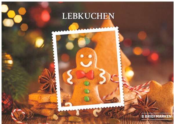 Lebkuchen 8 Briefmarken ME 8