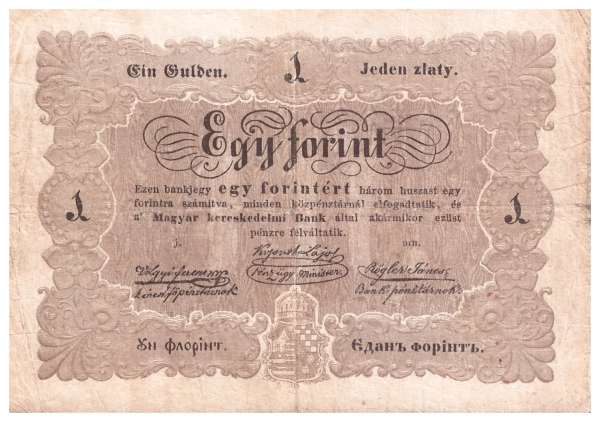 Ungarn / Hungary P.S115 1 Forint 1848 1 Gulden