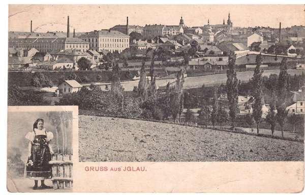 Gruss aus Iglau ca.1907