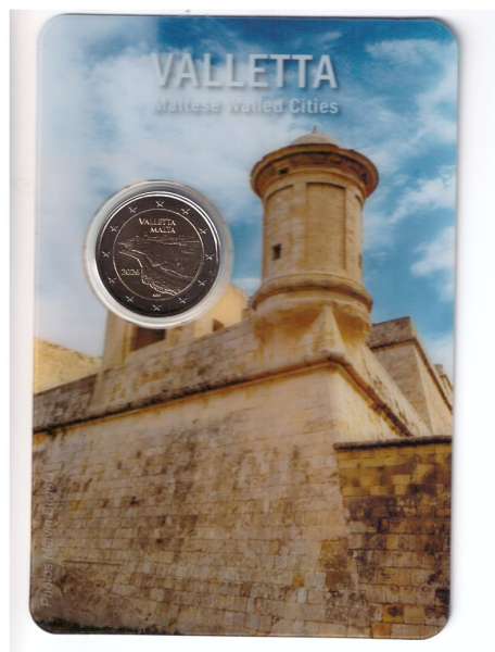 2 Euro Malta 2026 Valletta Blister