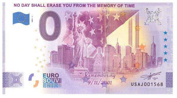 USA NO DAY SHALL ERASE FROM 11 SEPT JAHRESTAG USA 2021-1