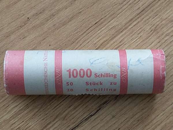 Rolle 20 Schilling 2000 150 Jahre Österreichische Briefmarke
