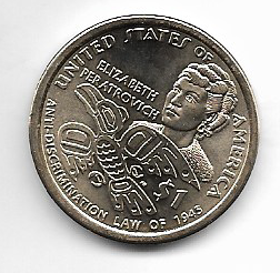 1 Dollar USA 2020 P Sacagawea - Nativ Dollar