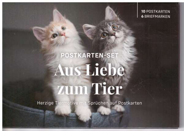 Aus Liebe zum Tier Postkarten Set