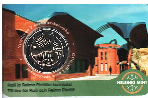 2 Euro Finnland 2026 Raila und Reima Pietilä (Orange)