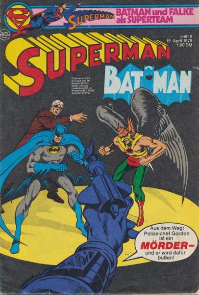 Superman Batman Heft Nr.9/1978