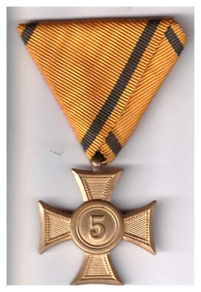Militärdienstzeichen 2 Klasse für 5 Jahre