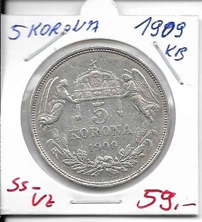 5 Korona 1909 KB