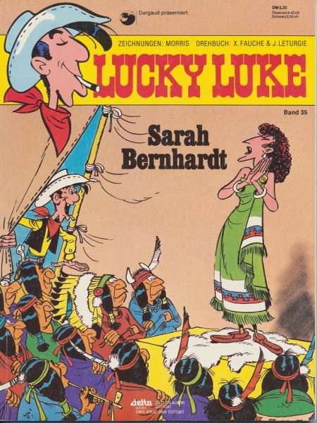 Lucky Luke Band 35 Sarah Bernhardt 1983