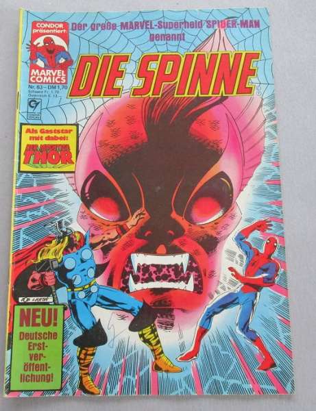 Die Spinne Spider Man Condor Marvel Comics Nr.63