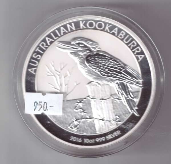 Kookaburra Australien 1 Dollar 2021 31,1g Silber Unze