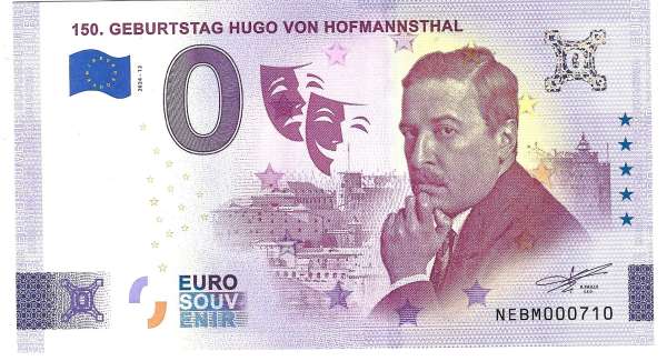 ANK.Nr.101 150 Geb,Hugo von Hofmannstahl 0 Euro Schein 2024-12