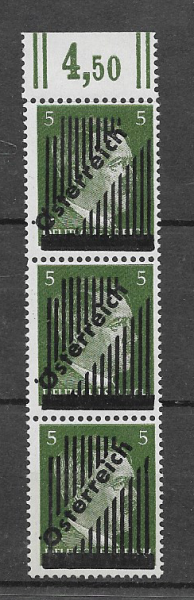 Österreich 1945 III. Wiener Aushilfsausgabe ANK Nr.668 I a y, +yx+zy**), Glavanovitzy
