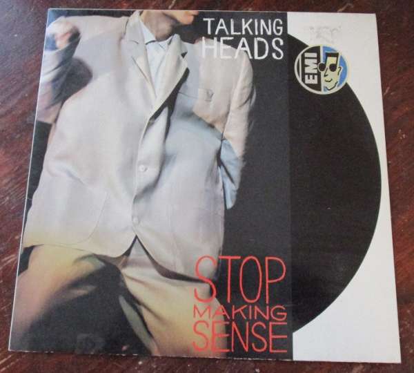 Talking Heads Stop Making Sense EMI Vinyl LP 1984