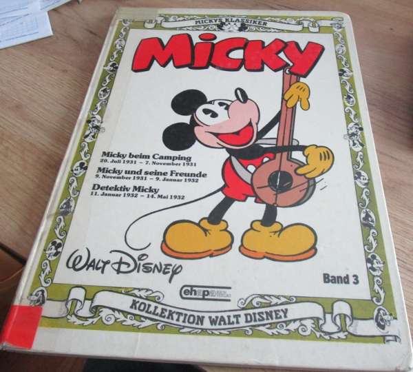 Micky - Mickys Klassiker Nr. 3 - Ehapa (1986) Hardcover Zustand Stark Gebraucht