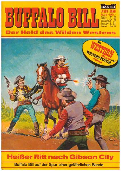 Buffalo Bill Nr.310 Heißer Ritt nach Gibson City