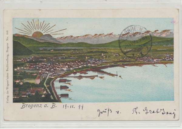 Bregenz am Bodensee 1899