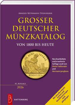 GROSSER DEUTSCHER MÜNZKATALOG VON 1800 BIS HEUTE 41. Auflage 2026