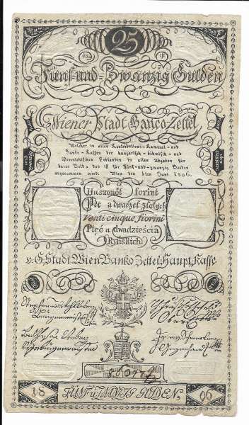Franz II 25 Gulden 1806