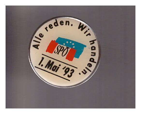 SPÖ 1 Mai Abzeichen 1993