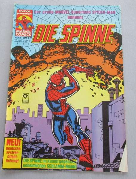 Die Spinne Spider Man Condor Marvel Comics Nr.62