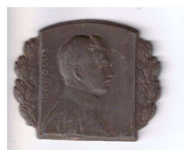 K.u.K. Monarchie 1. Weltkrieg Abzeichen Carolus IMP. ET REX